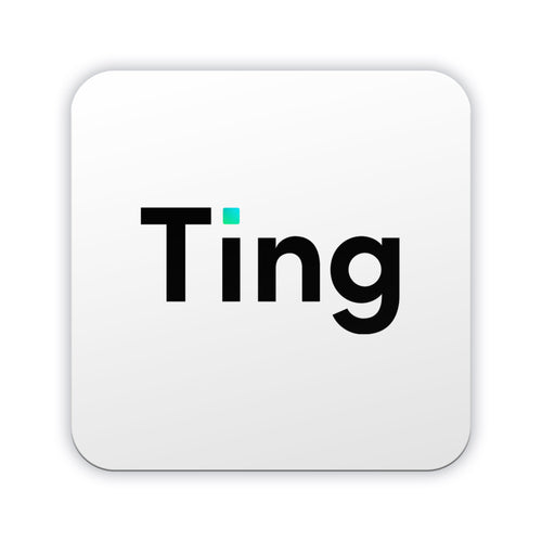 White Ting Tag